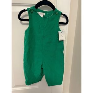 Petit Ami 3 Month Green Romper Suit Christmas
